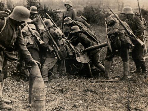 Wwi german trench - wwi,