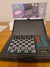 Systema Meteor Travel Chess Compact Electronic Computer Game Model 5T-118 (I)
