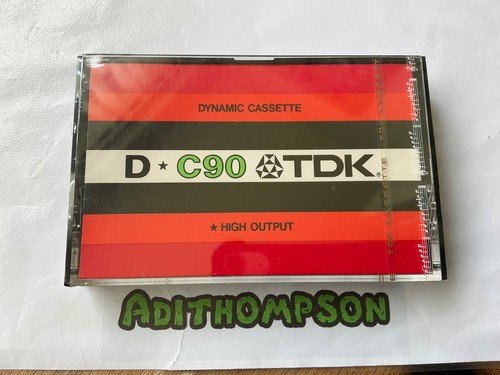 Tdk c90 cassette - cassette, tape