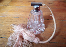 Vintage Cut Glass Perfume Atomiser