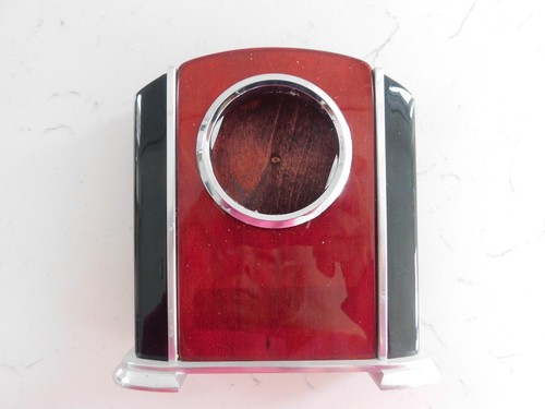 Clear coated wood display - 5",