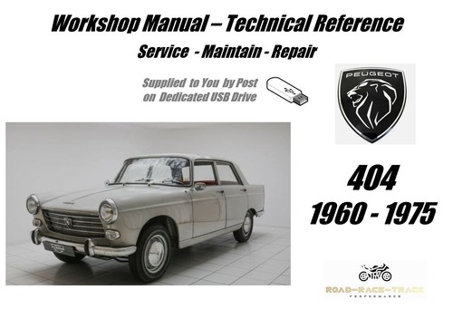 Peugeot 404 service repair - 404,
