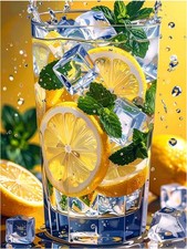 Tile mural lemon - mural,