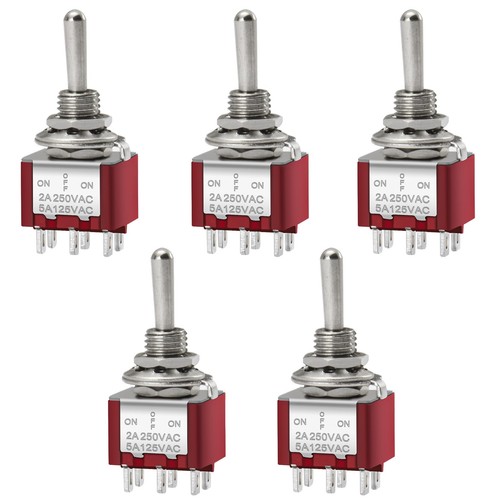 Mini toggle switch dpdt - toggle,