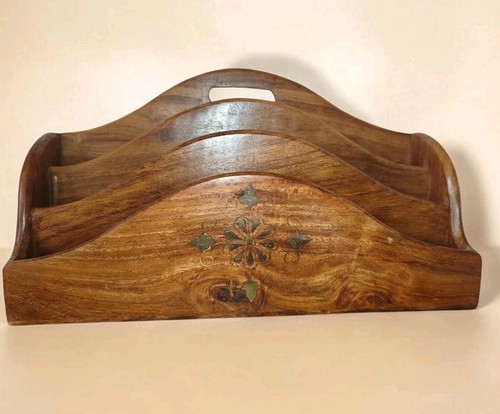 Vintage wooden letter - wooden,