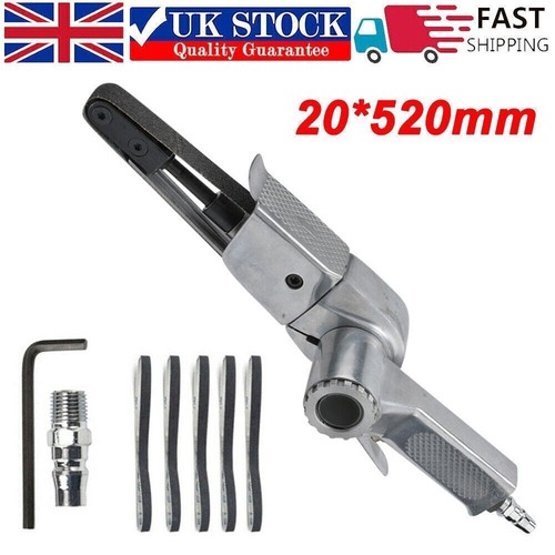 Air belt sander - air, finger
