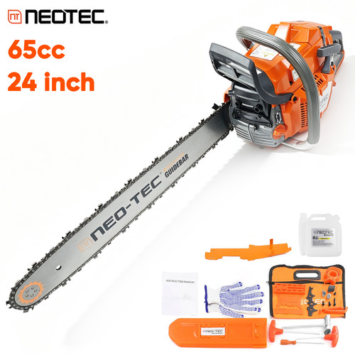 65cc chainsaw gas power - chainsaw,