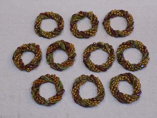 Napkin rings holder - rings, 10