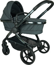 iCandy Peach 7 Single Pushchair Stroller Pram Carrycot Phantom Dark Grey New