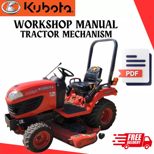 Kubota tractor mechanism - tractor,