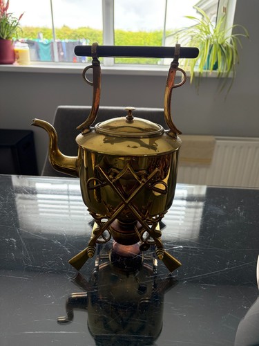 Antique victorian brass spirit - antique,