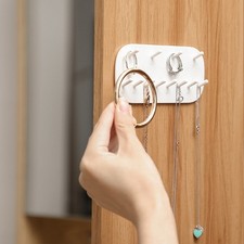 Plastic Necklace Display Stand Earring Bracelet Organizer Holders Display Stands