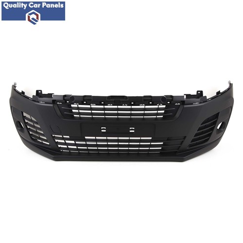 Front bumper black with - front, fog