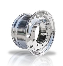 22.5'' x 11.75'' Aluminium Alloy Wheel For Trailer Truck Steer Universal ET 120