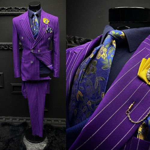 Formal purple men suits - formal,