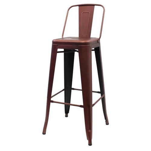 Tolix style bar stool - tolix,