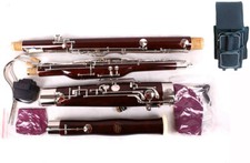 26 Keys Maple Wood Bassoon C Key Woodwind Instrument with Case Accessories