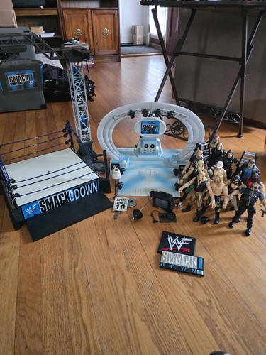 Wwf smackdown wrestling ring - smackdown,