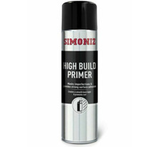 Simoniz High Build Primer Fast Drying Filler Spray Aerosol Paint 500ml Smooth