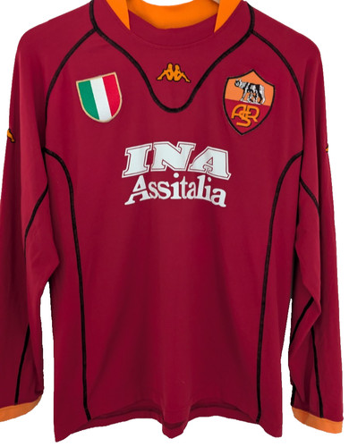 Roma shirt kappa 2001 02 - shirt, 2001-02