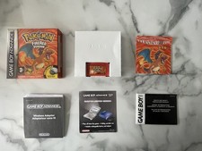 pokemon fire red nintendo gameboy advance gba game boxed genuine