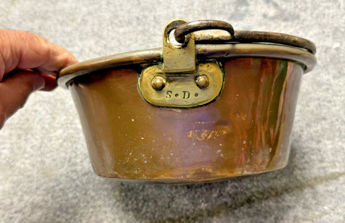 Antique french copper 19th - french,