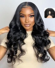 Human Hair V Part Wig Body