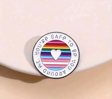  Pride Pin Badge LGBTQIA+ Gay