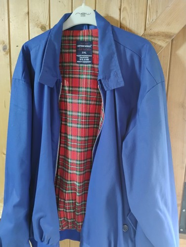 Mens blue harrington - mens, jacket