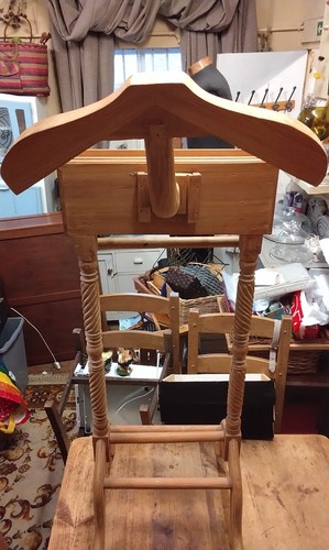 Vintage wooden valet butler - vintage,