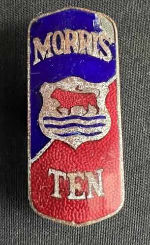 Morris ten vintage enamel - ten,