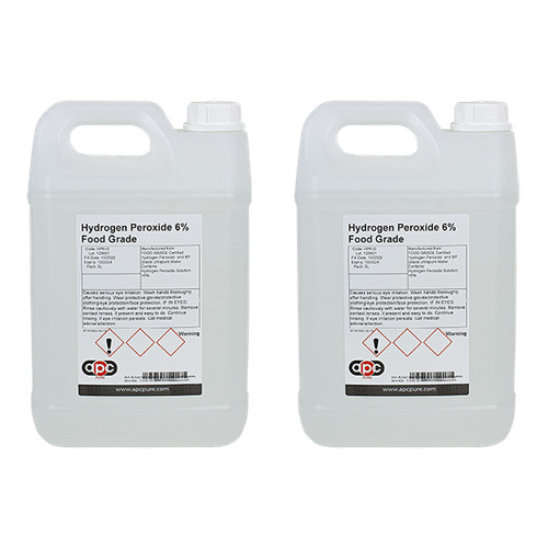 Hydrogen peroxide 10 - hydrogen, 6%