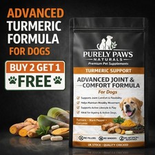 Dog Turmeric Supplement Black