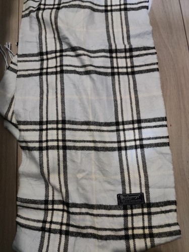 Light blue burberry - blue, scarf