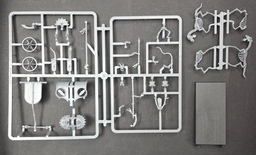 Tomb kings chariot can build - tomb, (can