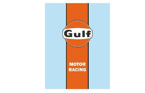 Gt40 motor racing retro look - motor,