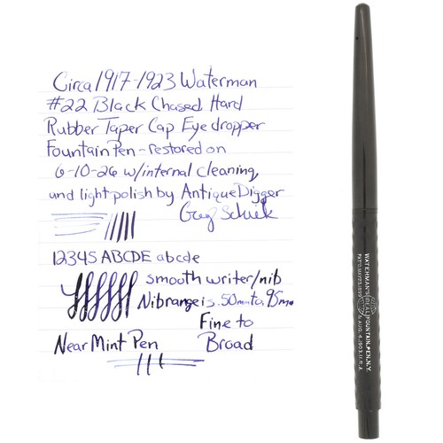 Circa 1917 waterman bchr - 1917,