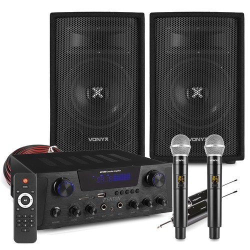 Home karaoke setup with - karaoke,