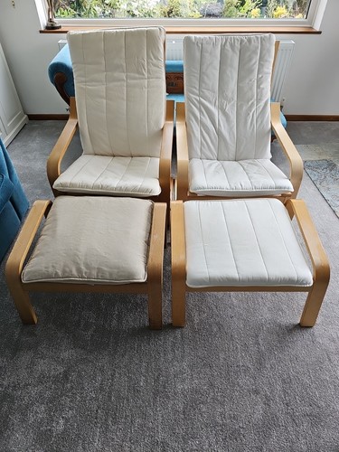 Ikea poang chairs 2 - chairs, +