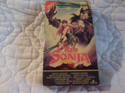 Red sonja vhs - red,