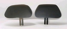 Pair of Saab 900 Classic 2 Door Rear Seat Headrests in  Grey Cloth
