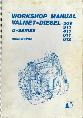 Valmet diesel engine 309 311 - valmet,