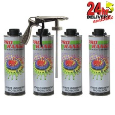 4 x Car Body Schutz Black