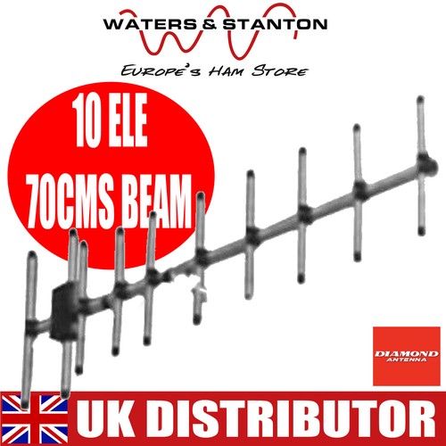 Diamond a430s10r 70cms yagi - 70cms,