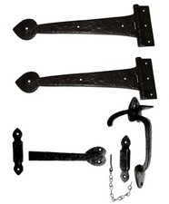 A Pair of 12" Tee Hinges &