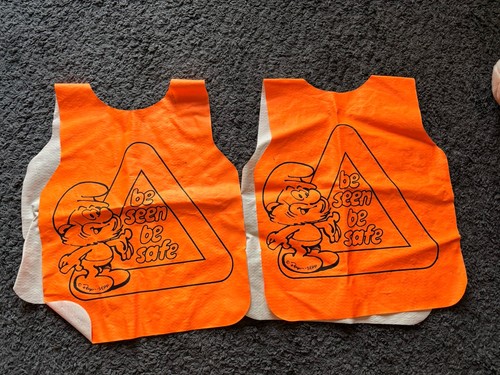 Smurfs high vis - kids, size