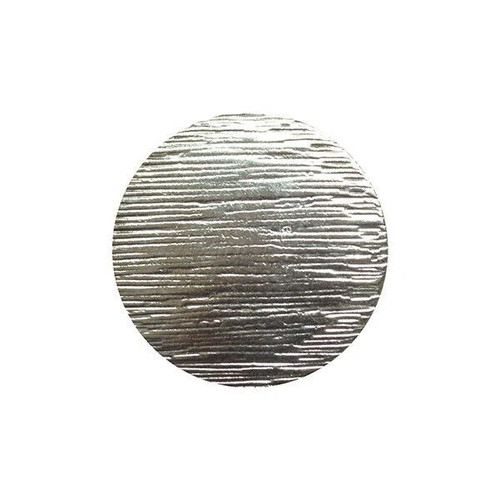 Silver round blazer buttons - round,