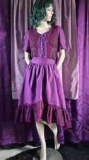 Vintage Handmade Purple Bo