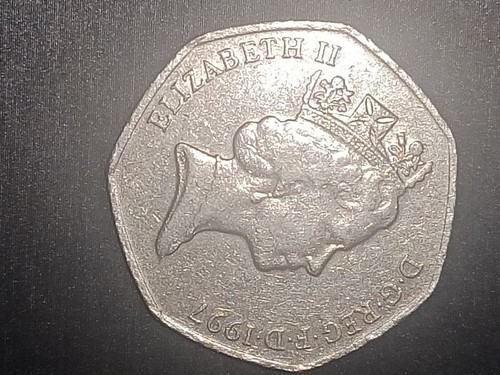 1997 pence coin rare old - 50, coin,