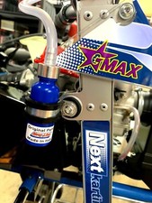 BLUE NEW LINE RADIATOR CATCH TANK - X30 ROTAX MAX 125 - TONY KART NEXTKARTING